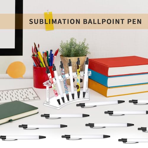 Idealmuzik Sublimation Pen Set with Display Stand