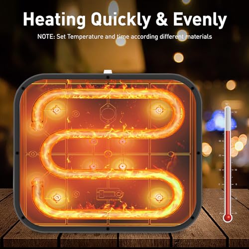 IMREN Portable 12x10 Heat Press Machine for Sublimation