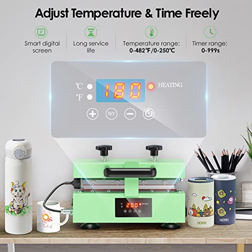 SLIMSTY Tumbler Heat Press Machine, 110V Auto Timer