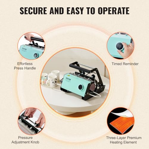 VEVOR Heat Press for Sublimation Tumblers & Mugs