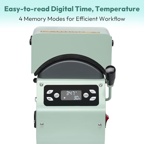 OFFNOVA Auto Hat Heat Press Machine with Interchangeable Platens