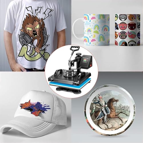 5 in 1 Multifunctional Sublimation Heat Press Machine