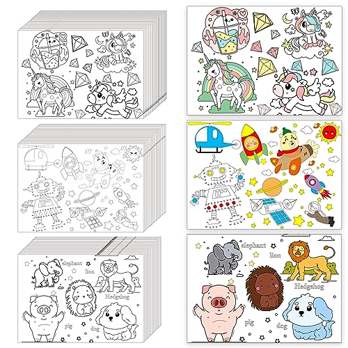 150-Pack Sublimation Paper Placemats for Restaurant and Party