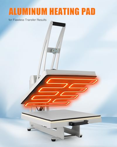 CREWORKS Auto Open Heat Press Machine, 16"x20" 1600W Sublimation Printer