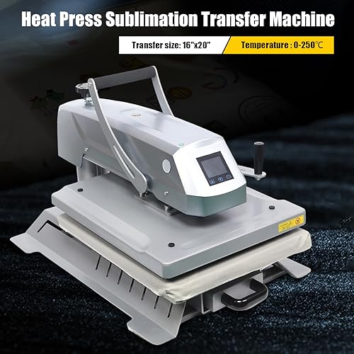 16"x20" US Magnetic Semi-Automatic Heat Press Machine - 5 in 1 Digital Sublimation