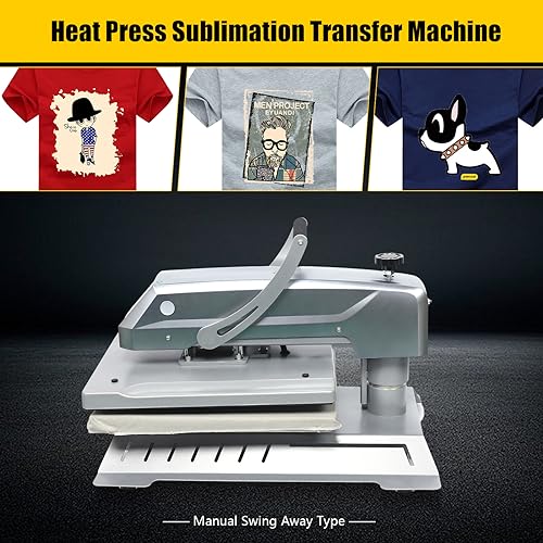 16"x20" US Magnetic Semi-Automatic Heat Press Machine - 5 in 1 Digital Sublimation