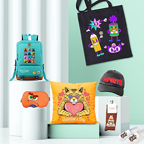 KASYU DTF Transfer Film - 50 Sheets 8.5"x11