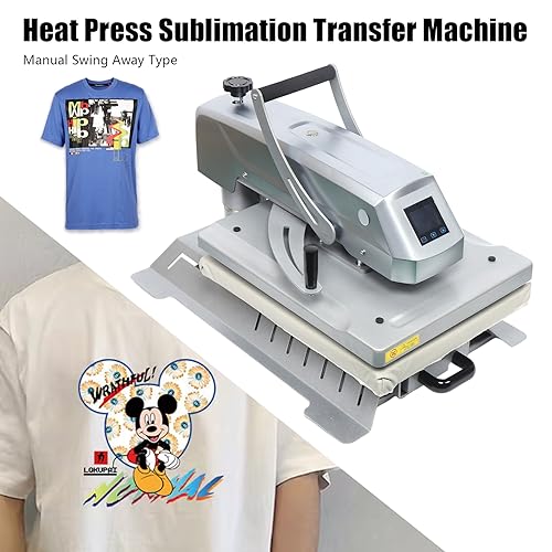 16"x20" US Magnetic Semi-Automatic Heat Press Machine - 5 in 1 Digital Sublimation