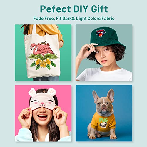 KASYU DTF Transfer Film - 50 Sheets 8.5"x11