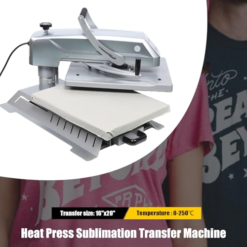 16"x20" US Magnetic Semi-Automatic Heat Press Machine - 5 in 1 Digital Sublimation