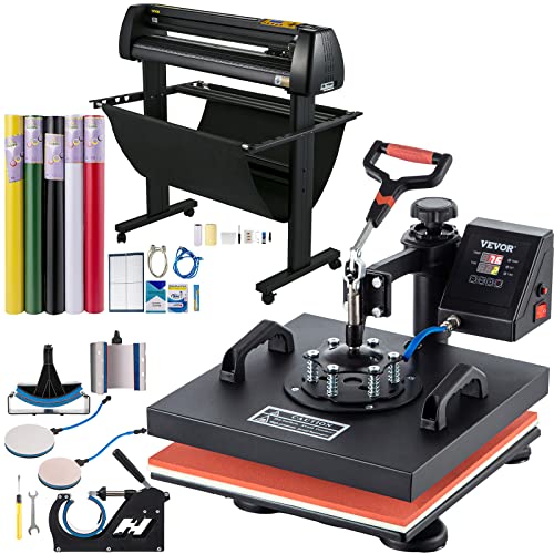 VEVOR 6-in-1 Sublimation Printer & Vinyl Cutter Combo