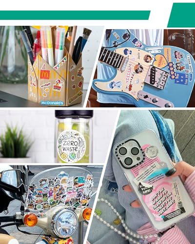 Colemoly Waterproof Glossy White Sublimation Sticker Paper 8.5x11