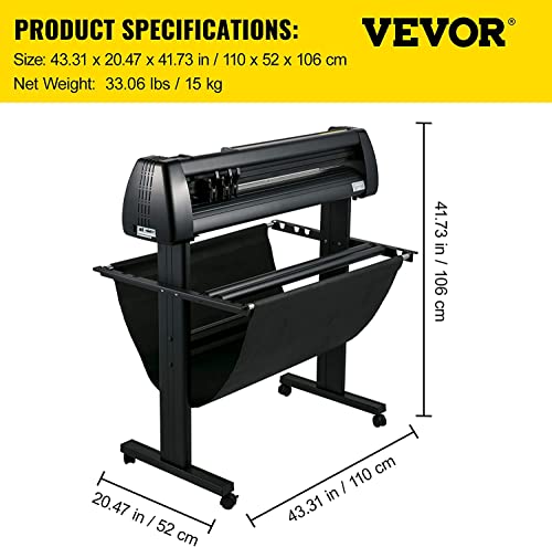 VEVOR 6-in-1 Sublimation Printer & Vinyl Cutter Combo