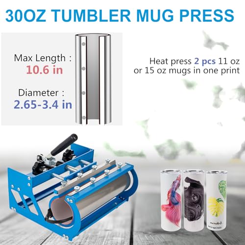 Topdeep Pro 8-in-1 Combo Sublimation Printer Press