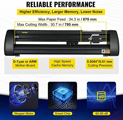 VEVOR 6-in-1 Sublimation Printer & Vinyl Cutter Combo