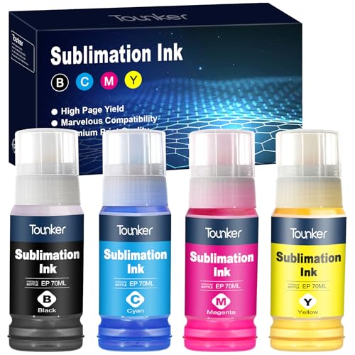 Tounker Sublimation Ink for EcoTank Supertank Printers