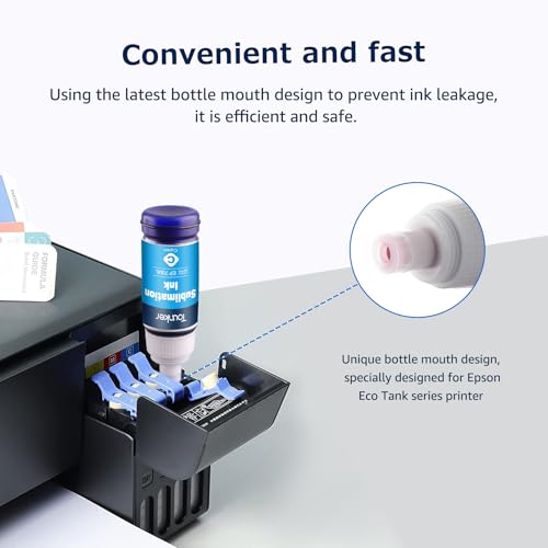 Tounker Sublimation Ink for EcoTank Supertank Printers