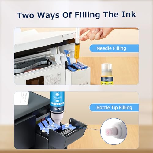 Tounker Sublimation Ink for EcoTank Supertank Printers