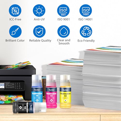 Tounker Sublimation Ink for EcoTank Supertank Printers