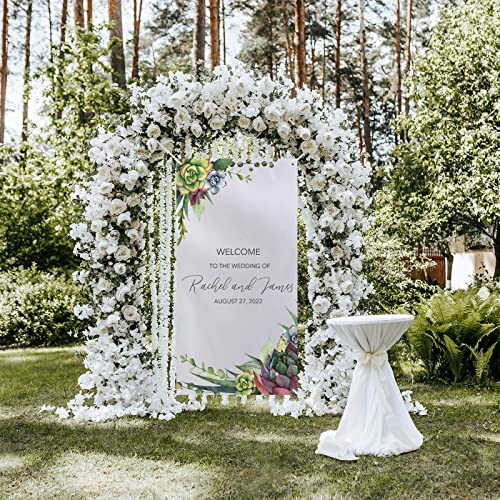 Set of 4 Large Blank Sublimation Banners with Ropes