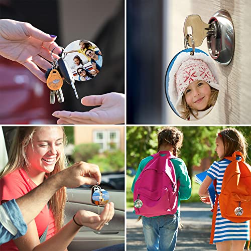 30 Sublimation Ornament Blanks - Round Pendants Bulk