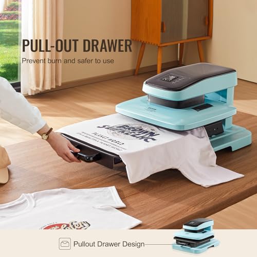 VEVOR 15x15 Auto Heat Press Machine for Tshirts
