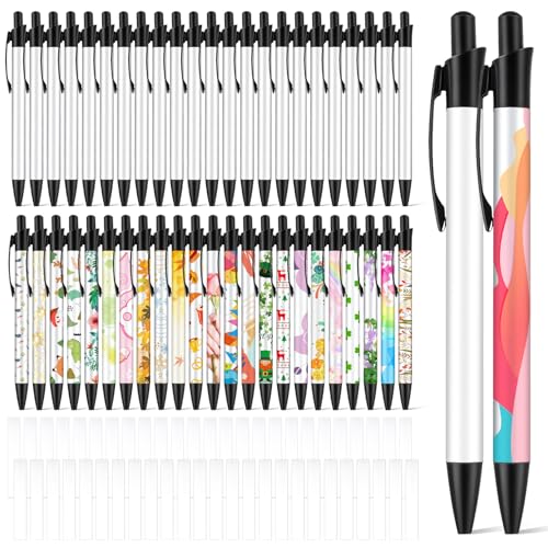 Customized Sublimation Coated Ballpoint Pens Bulk Pack