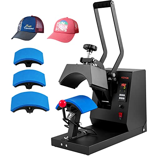 VEVOR 4-in-1 Cap Sublimation Heat Press Machine