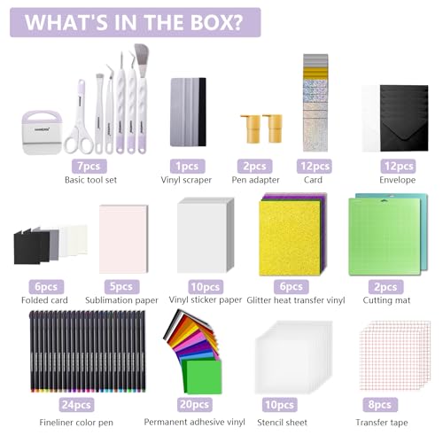 Craft Starter Kit for Sublimation Printers & Accessories