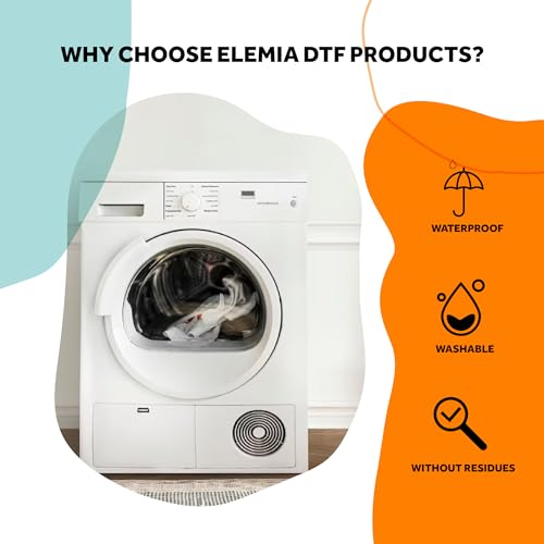 ELEMIA DTF Powder Adhesive for Sublimation Printers