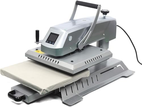 Digital Touch Screen Sublimation Heat Press Machine, 1400W