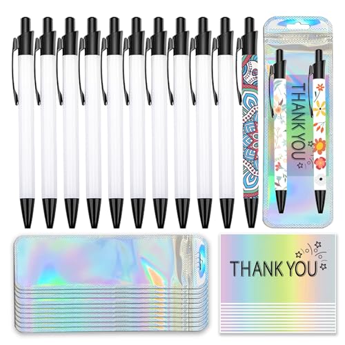 Sublimation Pens Set with Heat Transfer Pens and Foil Cards