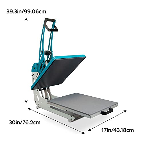 TRANSPRO Plus Semi-Auto Heat Press, 16x20 in