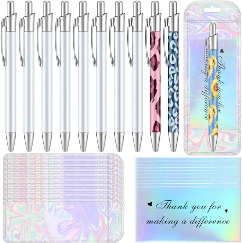 Yexiya 30 Pcs Sublimation Pens Kit with Pouch
