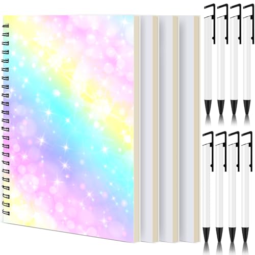 12 Pc Sublimation Journal Set with A5 Notebooks