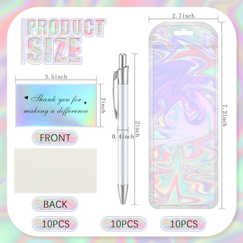 Yexiya 30 Pcs Sublimation Pens Kit with Pouch