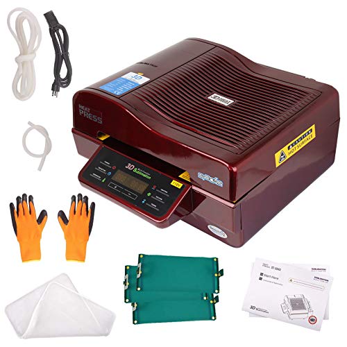 INTSUPERMAI 3D Heat Press Sublimation Machine, Multi-Functional