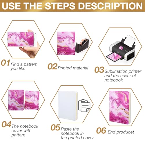 Honoson Sublimation Journal Set with 4 Pens