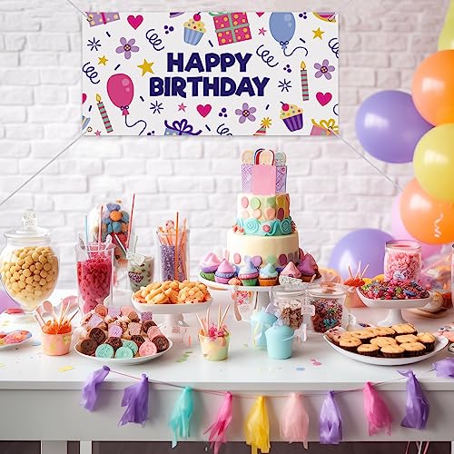 4 Pack Sublimation Blank Banners for DIY Decoration