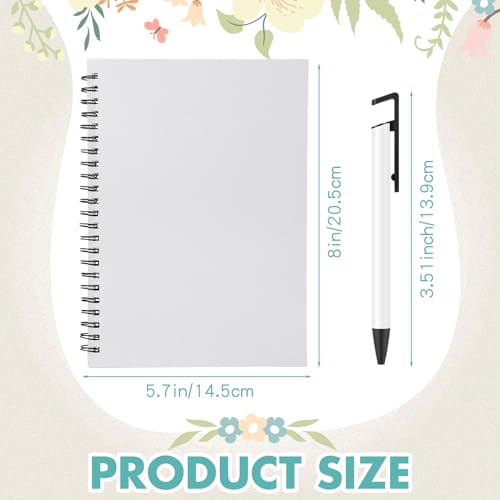 12 Pc Sublimation Journal Set with A5 Notebooks