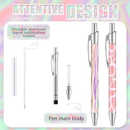 Yexiya 30 Pcs Sublimation Pens Kit with Pouch