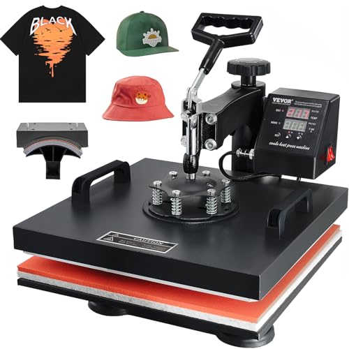 VEVOR 2 in 1 Heat Press Machine Combo