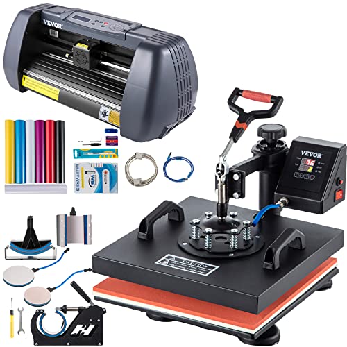 VEVOR 6-in-1 Heat Press Machine Bundle