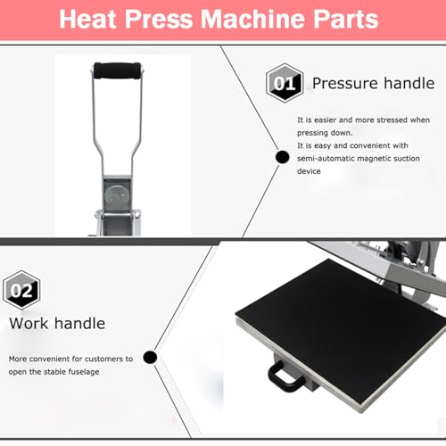 INTBUYING 15x15 Heat Press Sublimation Transfer Machine
