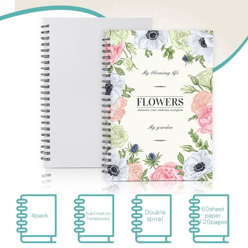 12 Pc Sublimation Journal Set with A5 Notebooks