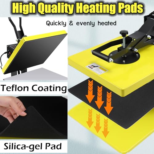 15x15 Slide Out Heat Press Machine for Sublimation