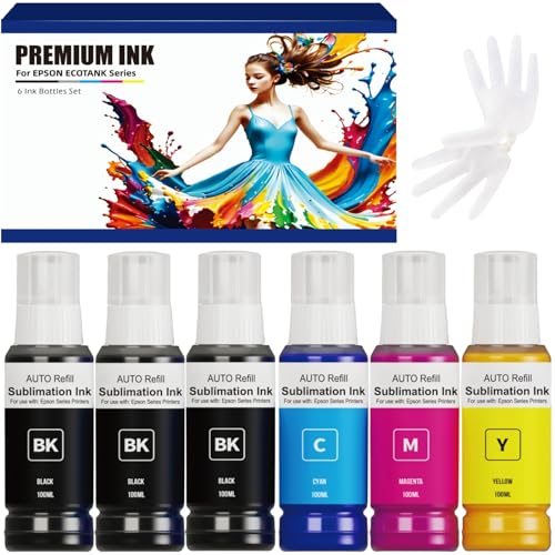 600ml Sublimation Ink for EPSON Printers and Sublimation Press