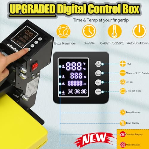 15x15 Slide Out Heat Press Machine for Sublimation