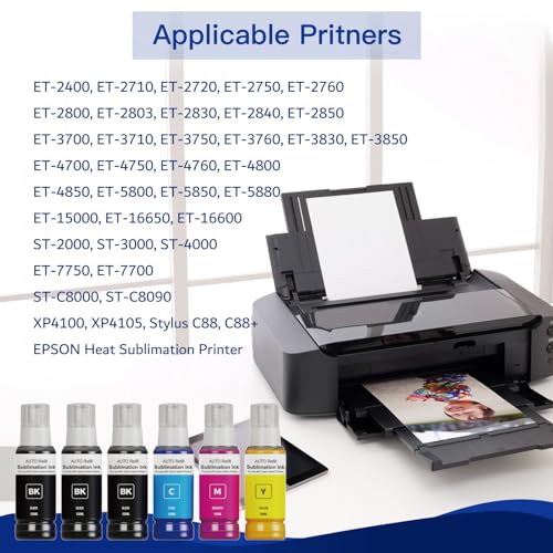 600ml Sublimation Ink for EPSON Printers and Sublimation Press