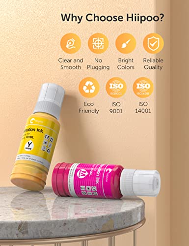 Wide-Format Sublimation Ink for Heat Press Transfer (6x100ML)